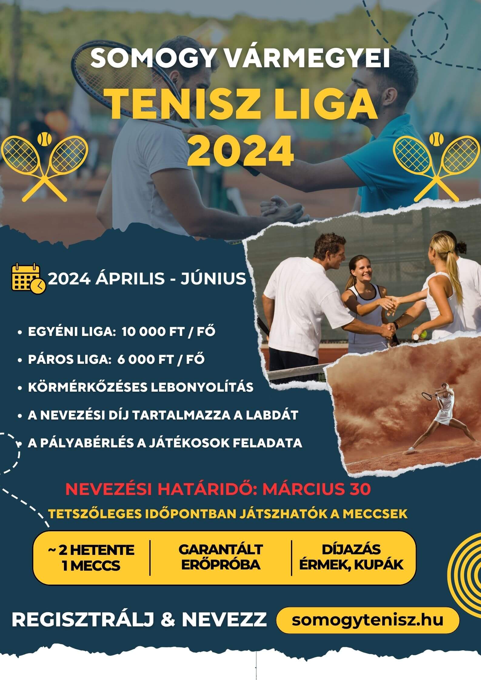 Somogy vármegyei tenisz liga 2024